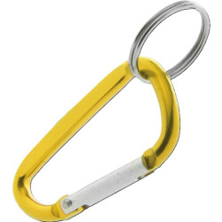 Karabiner, kulcstartó, fém                