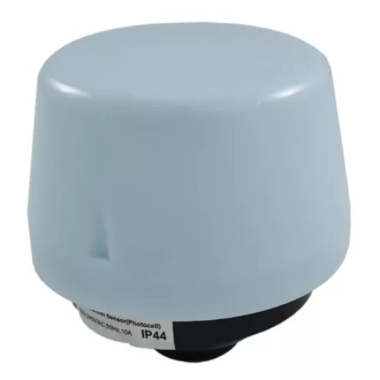 Alkonykapcsoló IP44 5-50 lux max. 300W Tracon ALK-