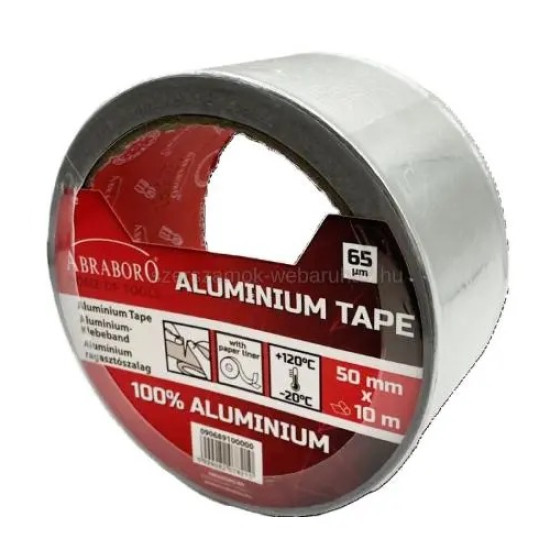 Ragasztószalag alu 50mm/10m Abraboro