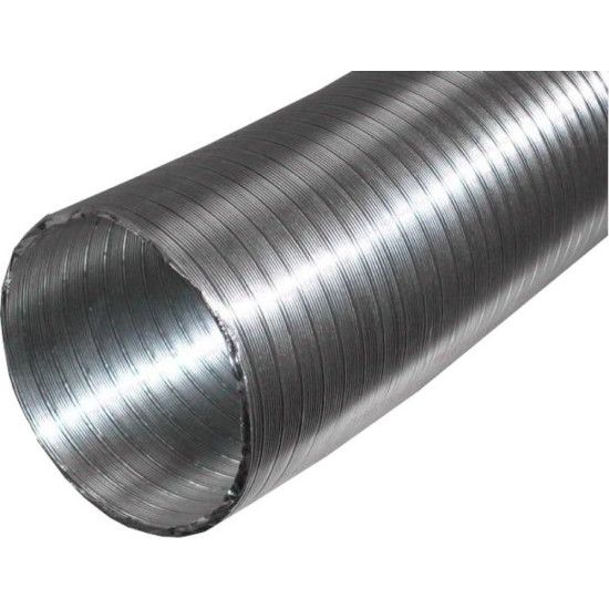 Szellőző cső flexibilis, alumínium 100mm 2m
