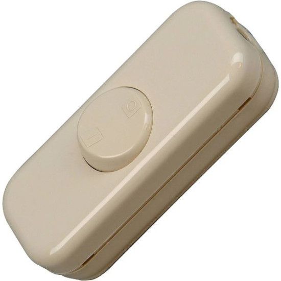 Zsinórkapcsoló krém 2P 10A Kopp 193601008