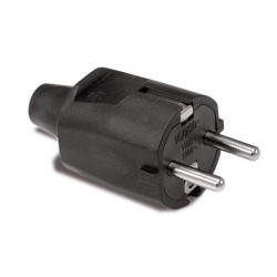 Dugvilla földelt gumis Famatel 1106