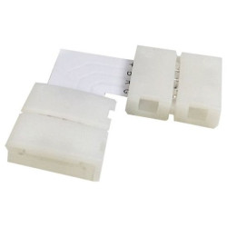 Led szalag sarok csatlakozó 4P 12mm mûanyag RGB