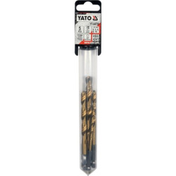 Fémcsigafúró klt. 4-10mm bitbefogással YT-44700   