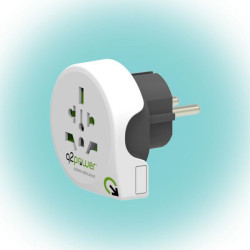 Utazó adapter "World to Europe" Q2 1.100100      
