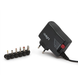 Hálózati adapter 1000mA 3-12V Delight 55056A