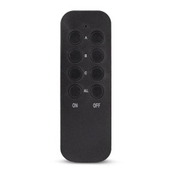 Távirányítható dugalj IP44 2db-os ,1db távirányítóval Entac ES-2S-RC-44