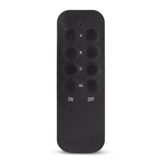 Távirányítható dugalj IP44 2db-os ,1db távirányítóval Entac ES-2S-RC-44