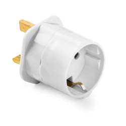 Utazó adapter GB-EU Famatel 1407