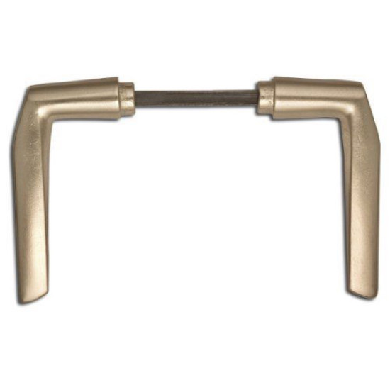 Ajtókilincs alumínium eloxált 'F2' hosszú tengelyes  88mm