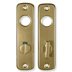 Kilincsgarnitúra 55WC alumínium eloxált F2