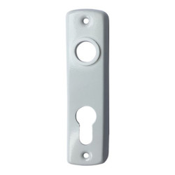 Ajtócím 55cly. alumínium fehér