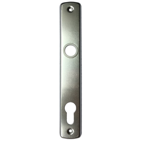 Ajtócím 90cly. alumínium polírozott