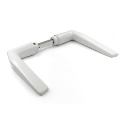 Ajtókilincs alumínium porszórt, fehér N°410 