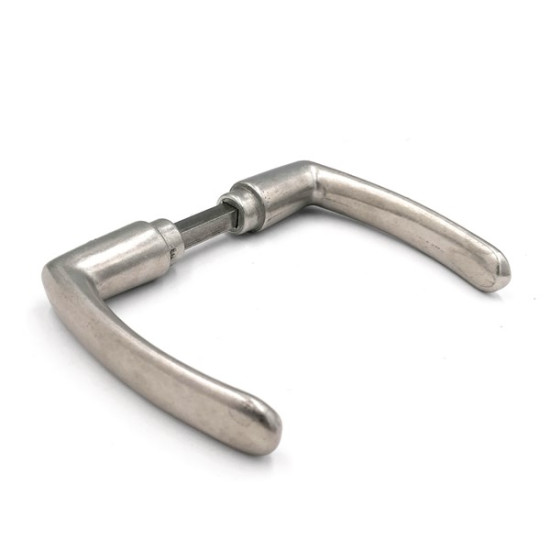 Ajtókilincs alumínium polírozott EL66