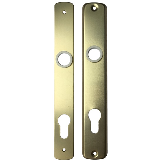 Portálcím 92cly alumínium eloxált 'F2'