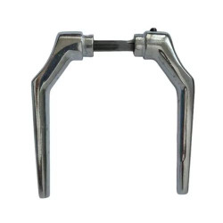 Portál kilincs alumínimum polírozott   