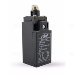 Végálláskapcsoló görgős 3A/240VAC 1NC+1NO STI1032