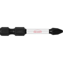 Csavarbehajtó bit Power bit PH 2 50mm 2db Abraboro