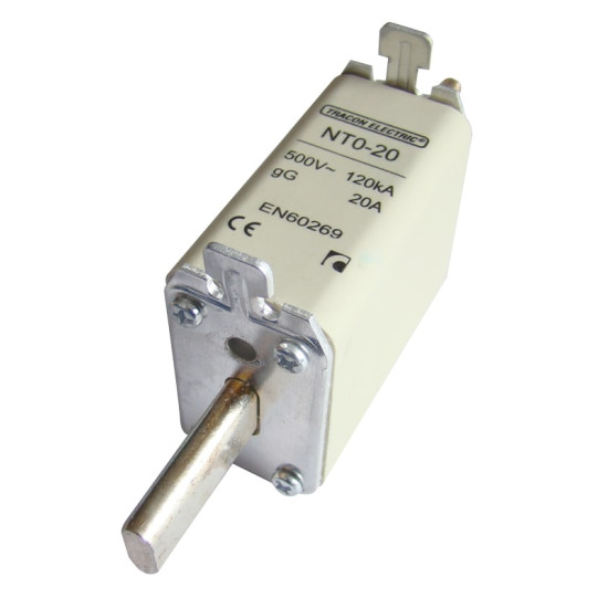 Késes biztosíték NT0-25A Tracon