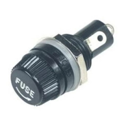 Biztosíték foglalat 5x20 menetes
