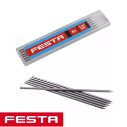 Jelölő ceruza grafit betét 120mm 6db Festa 13263