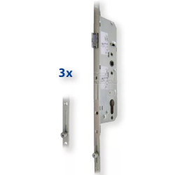 Többpontos zár 45/90 görgős 3477/C Euro Elzett