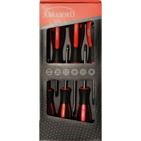 Csavarhúzó készlet  6 részes  Abraboro Promo