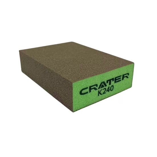 Csiszolószivacs 100x70x30mm K240 "finom" Crater  