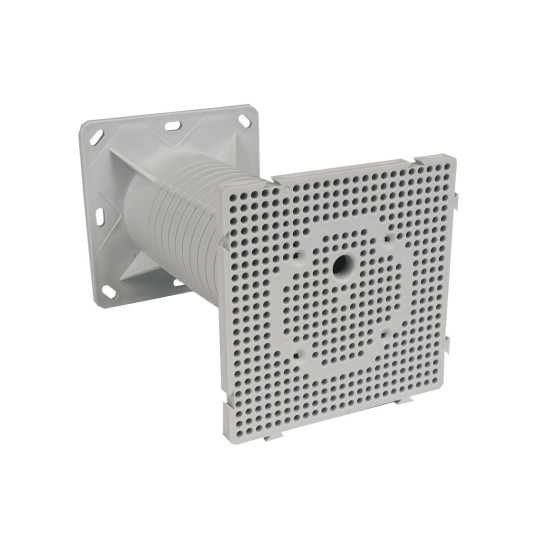 Magasított szerelőlemez hőszigetelésbe 119x119mm 50-200mm MDZ KB Kopos