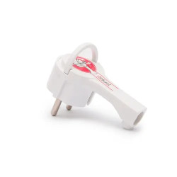 Dugvilla földelt fehér lapos Globiz 05950WH