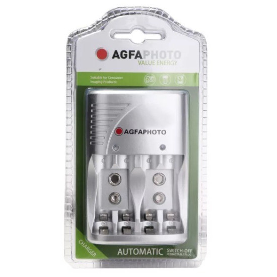 Akku töltő AA/AAA/9V Agfa