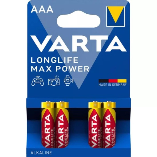 Varta elem AAA mikro 4db Max Power