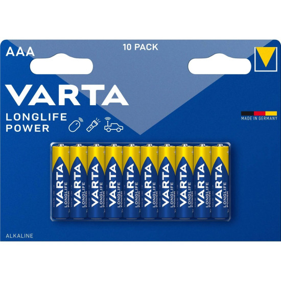 Varta elem AAA mikro 10db Longlife Power 