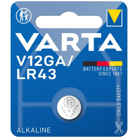 Varta gombelem LR43