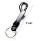 Karabiner rugós 70mm műanyag, színes