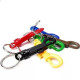 Karabiner rugós 70mm műanyag, színes