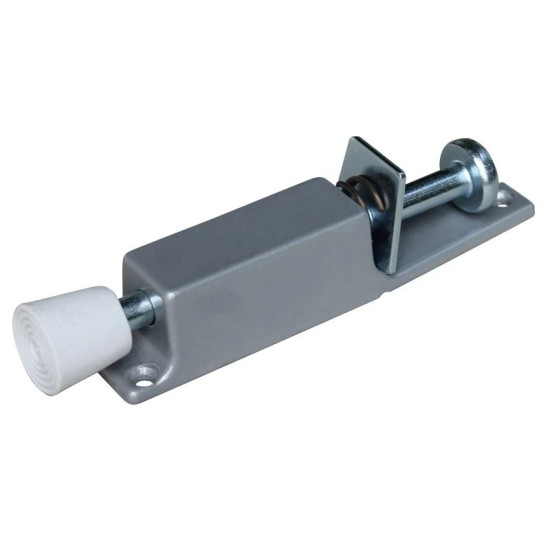 Ajtókitámasztó taposós 180mm ezüst