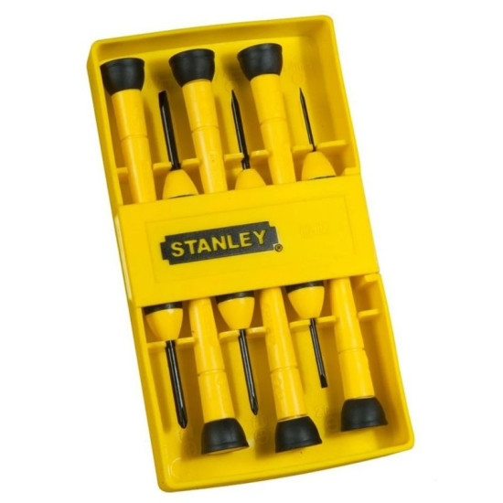 Csavarhúzó készlet órás 6db-os STANLEY 0-66-052