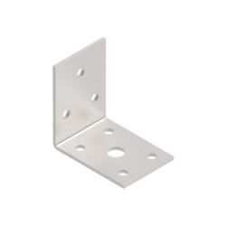 Sarokvas  50x50x35mm perforált