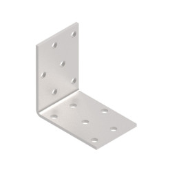 Sarokvas  60x60x40mm perforált