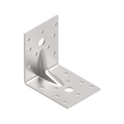 Sarokvas  70x70x55mm perforált, erősített