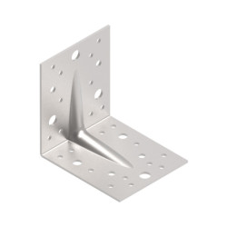 Sarokvas 105x105x90mm perforált, erősített