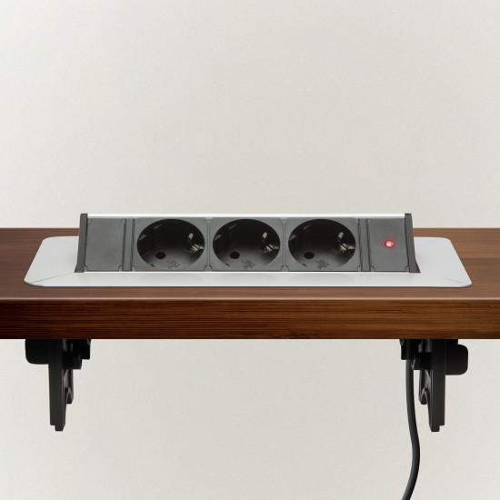 Sülyeszthető rejtett elosztó hármas szálcsiszolt Delight 20440B