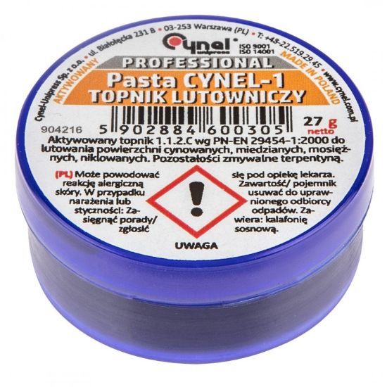 Forrasztó krém 27g Topex 44E816