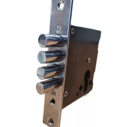 Reteszzár cilinderes 4 csapos 60mm Hi-Sec