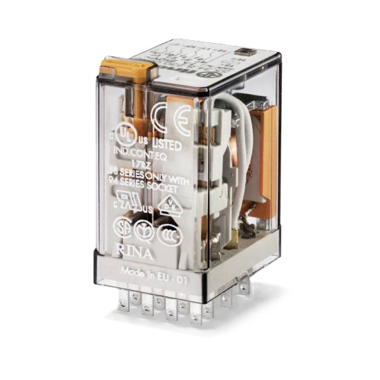 FINDER 55.34.8.230.0040 relé 4CO(váltó) 7A 230V AC