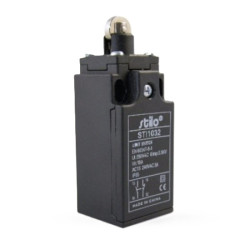 Végálláskapcsoló görgős 3A/240VAC 1NC+1NO STI1032