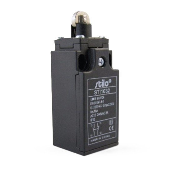 Végálláskapcsoló görgős 3A/240VAC 1NC+1NO STI1032