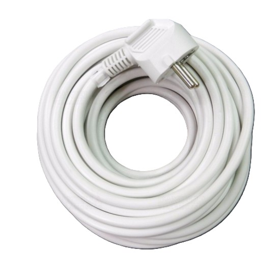 Flexo kábel fehér MT 3x1,5mm2 3m Stilo STI1101